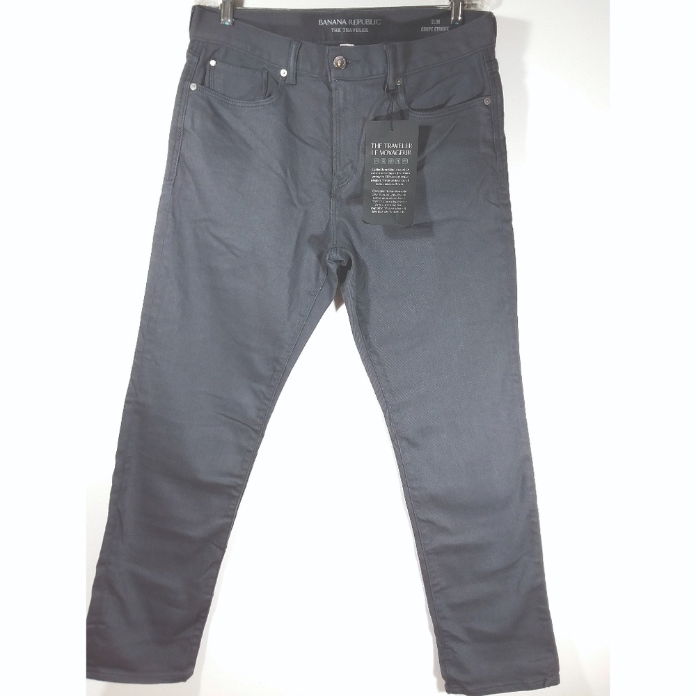 New Banana Republic Traveler Mens Jeans Sz 33x30